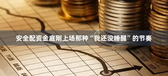 安全配资金庭刚上场那种“我还没睡醒”的节奏
